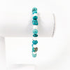 Sterling Turquoise and Moonstone Bracelet