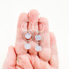 Natural Chalcedony Earrings