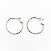 Peek-A-Boo Hoop Earrings with Peridot