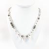 Sterling Pearl and Labradorite Bead Necklace