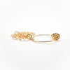 14k Gold Filled Shooting Stars Necklace with Knot