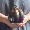 Medium Plum & Copper Pumpkin