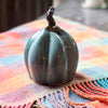 Medium Teal Speckle Pumpkin