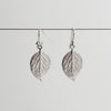 Hydrangea Leaf earrings