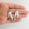 Double fern earrings