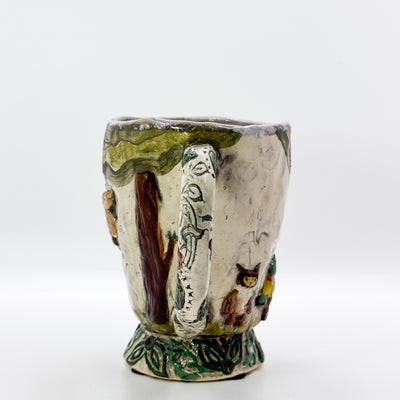 Owls & trees mug