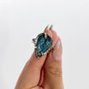 Natural Surface Labradorite Ring