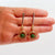 Jade earrings