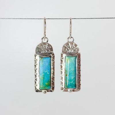 Sunburst Turquoise Earring