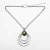 Coaxial Labradorite Pendant necklace