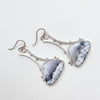 Dendritic opal A frame earrings