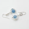 Aquamarine pac-girl earrings