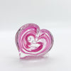 Light pink paperweight heart