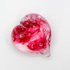 Ruby paperweight heart