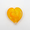 Yellow mix paperweight heart