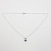 London Blue Topaz with tube bale necklace