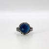 Apatite Quartz Doublet Duke Band Ring