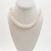 White Pearl Double Swirl necklace