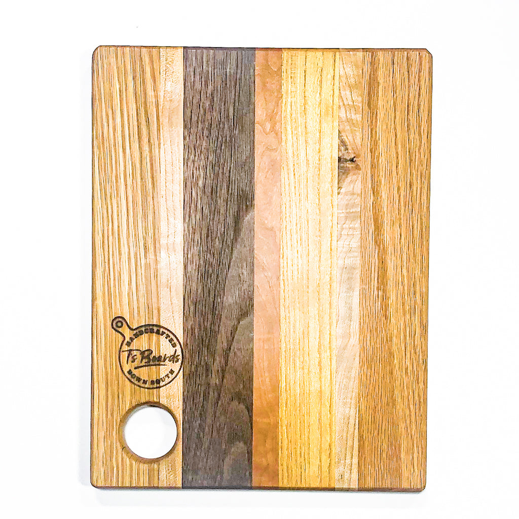 Solid Walnut Charcuterie Board and Removable/Dishwasher Safe Richlite Black Cutting  Board - Moslow Wood Products (Virginia)